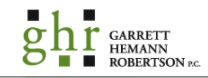 Garrett Hemann Robertson PC logo
